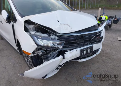 2022 Honda Odyssey Ex-L from USA, damaged, VIN 5FNRL6H71NB052748